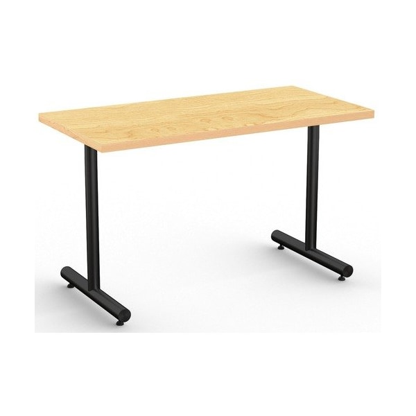 Special-T Table, Black Base, 24inWx48inLx29inH, Crema Maple SCTKING2448BCM - main